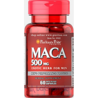 Puritan's Pride Maca 500mg Exotic Herb for Men     