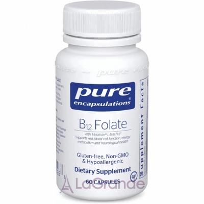 Pure Encapsulations B12 Folate ³ B12  , 