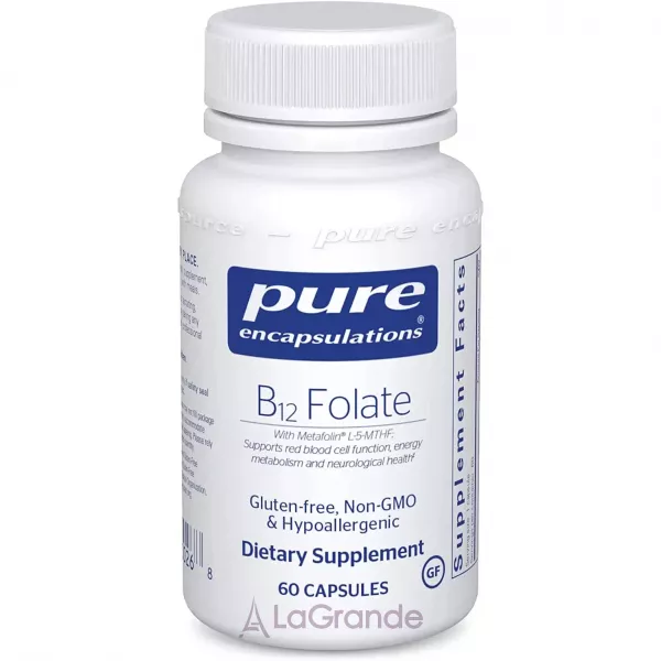Pure Encapsulations B12 Folate ������� B12 � �����, ��������������