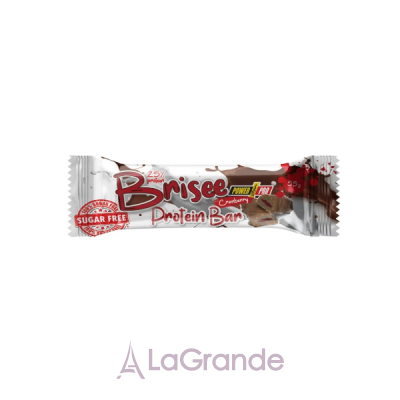 Power Pro Brisee 25% Protein Bar Sugar Free Cranberry   