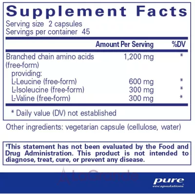 Pure Encapsulations BCAA  BCAA