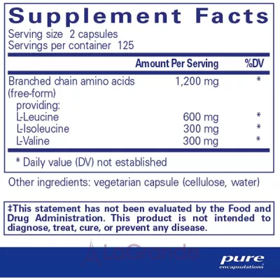 Pure Encapsulations BCAA  BCAA