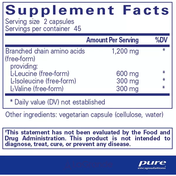 Pure Encapsulations BCAA ������� BCAA