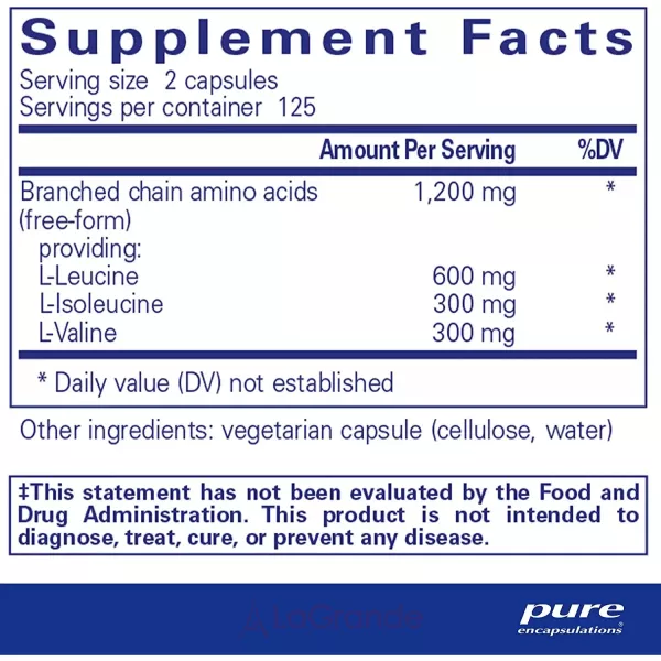 Pure Encapsulations BCAA ������� BCAA