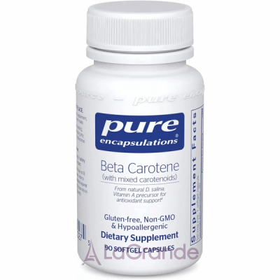 Pure Encapsulations Beta Carotene -   