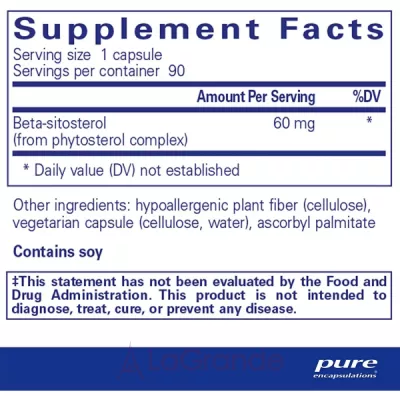 Pure Encapsulations Beta-Sitosterol -