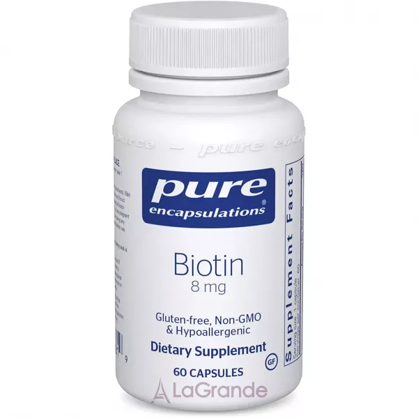 Pure Encapsulations Biotin ������ 8 ��