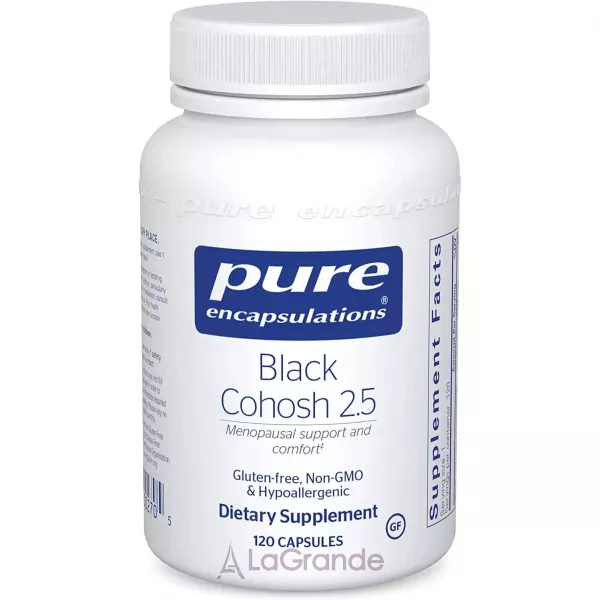Pure Encapsulations Black Cohosh 2.5 �������� 250 ��