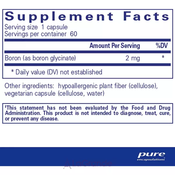 Pure Encapsulations Boron (glycinate) ��� (�������)