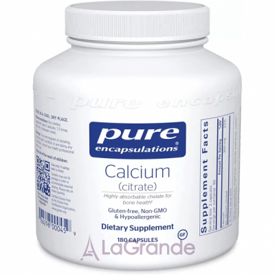 Pure Encapsulations Calcium (citrate)  