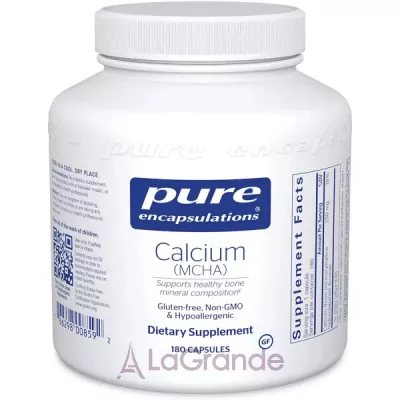 Pure Encapsulations Calcium (MCHA)  (MCHA)