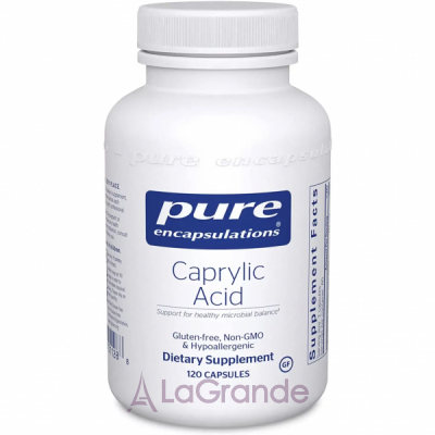 Pure Encapsulations Caprylic Acid  