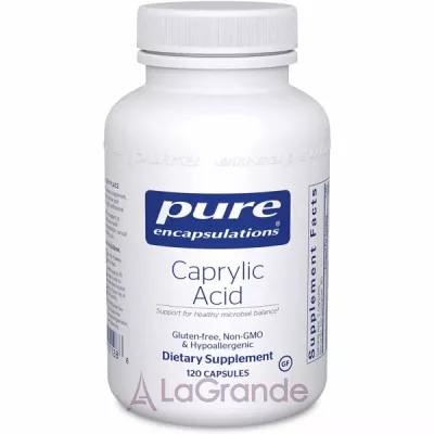 Pure Encapsulations Caprylic Acid  