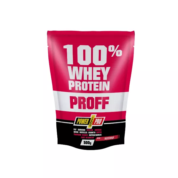 Power Pro100% Whey Protein Proff Strawberry ������������ ������� 
