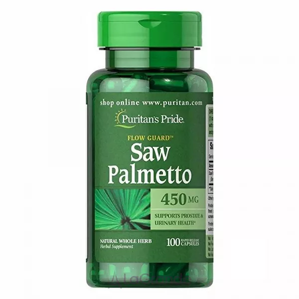Puritan's Pride Saw Palmetto 450mg Capsules ĳ������ ������� ��� �������
