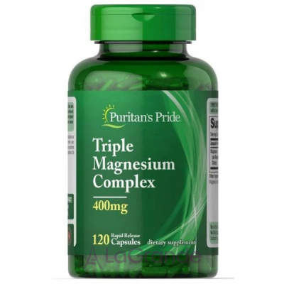 Puritan's Pride Triple Magnesium Complex 400 mg   