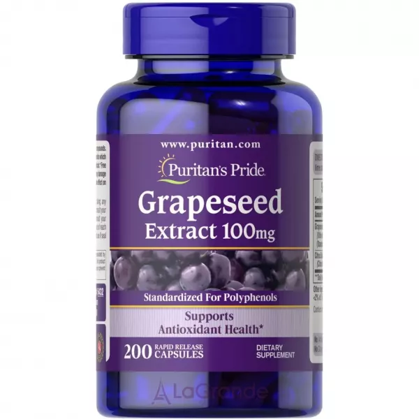 Puritan's Pride Grapeseed Extract 100 mg ������������ �� ����� ��������� ����������� ������� � ���������� �����������