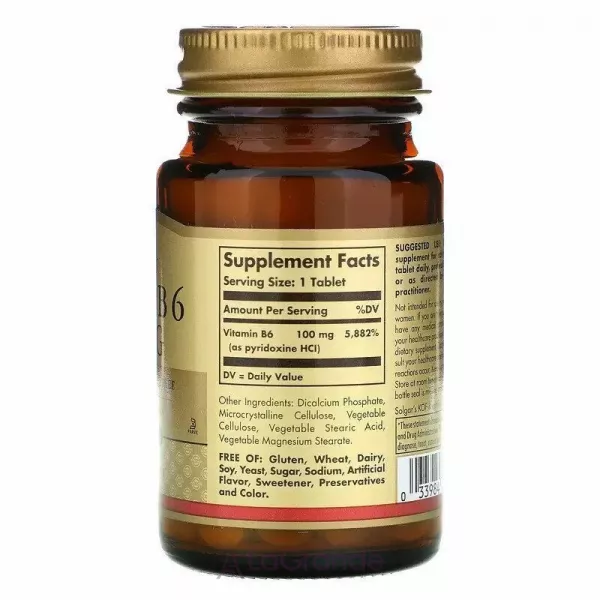 Solgar Vitamin B6 100 mcg ������� �6