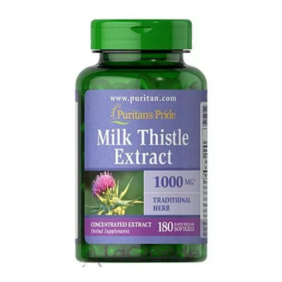 Puritan's Pride Milk Thistle Extract 1000mg   