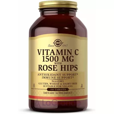 Solgar Vitamin C with Rose Hips 1500 mg    