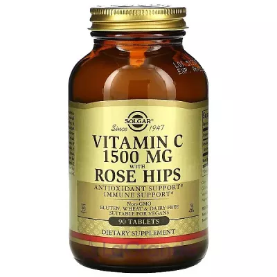 Solgar Vitamin C with Rose Hips 1500 mg ĳ  