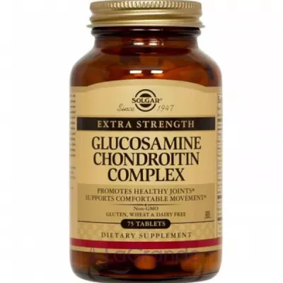Solgar Glucosamine Chondroitin Complex Extra Strength     