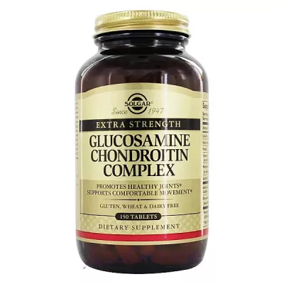 Solgar Glucosamine Chondroitin Complex Extra Strength     