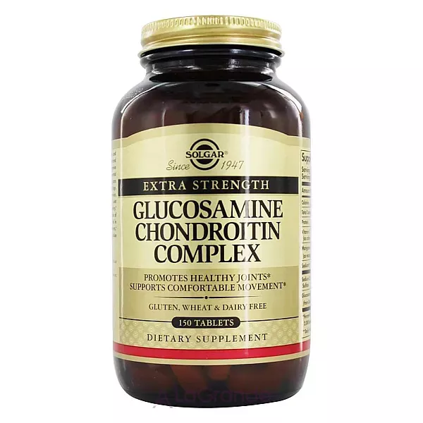 Solgar Glucosamine Chondroitin Complex Extra Strength �������� ��� ������� �� ��'���
