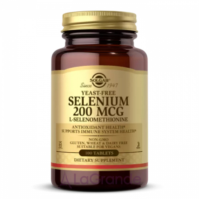 Solgar Selenium 200 mcg ,  