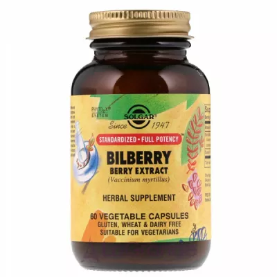 Solgar Bilberry Berry Extract   ( )