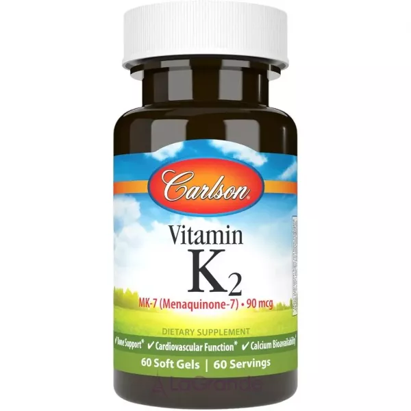 Carlson Vitamin K2 MK-7 90 mcg ����������� ������� 