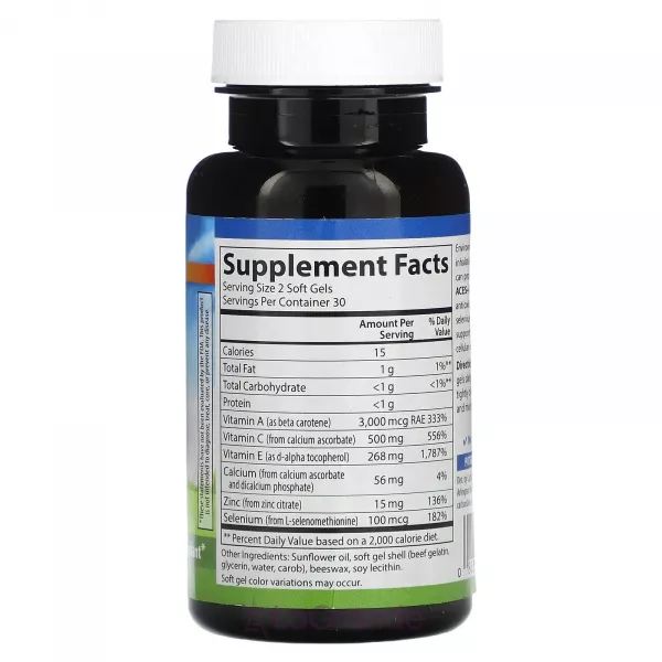 Carlson Aces + Zn (Vitamins A, C, E + Selenium & Zinc) ���������-����������� ��������