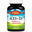 Carlson Aces + Zn (Vitamins A, C, E + Selenium & Zinc) ³- 