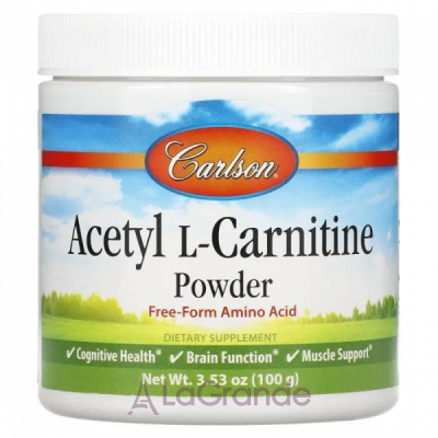 Carlson Acetyl-L-Carnitine -L-  