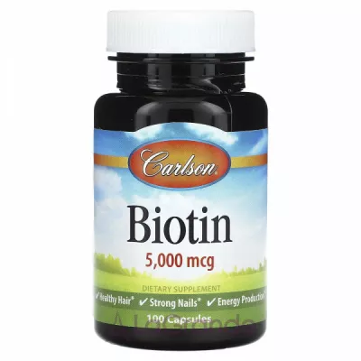 Carlson Biotin 5 mg  5 