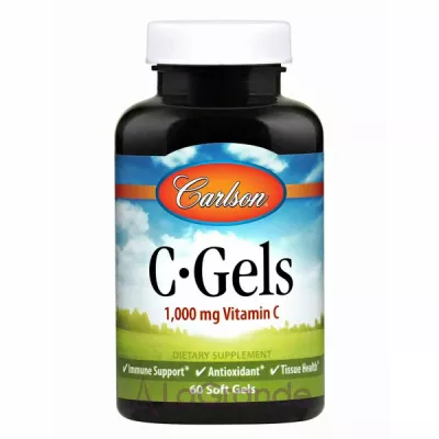 Carlson C-Gel Vitamin C 1000 mg   1000 