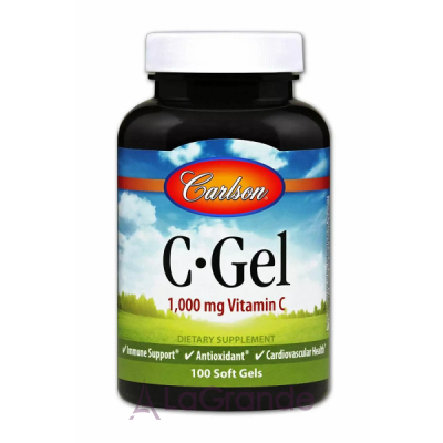 Carlson C-Gel Vitamin C 1000 mg   1000 