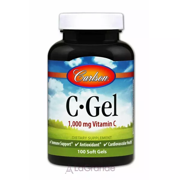 Carlson C-Gel Vitamin C 1000 mg ³���� � 1000 ��