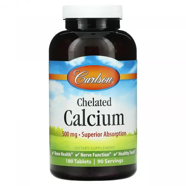 Carlson Chelated Calcium 500 mg ������� �������� 500 ��