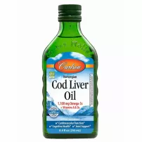 Carlson Norwegian Cod Liver Oil Omega-3 EPA & DHA ����� ������ ������