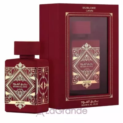 Lattafa Perfumes Bade'e Al Oud Sublime  