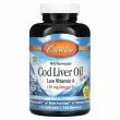 Carlson Cod Liver Oil Gems Low Vitamin A 230 mg          ,   