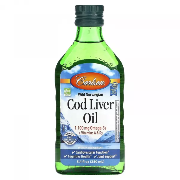 Carlson Cod Liver Oil ����� ��� �� ������ ������