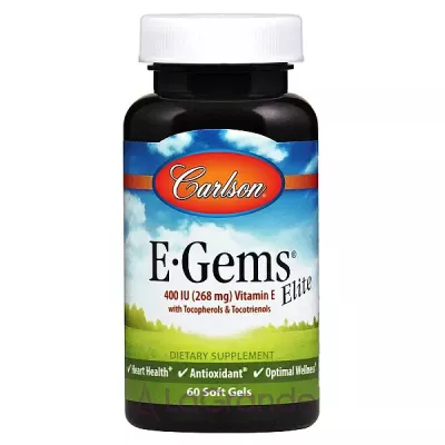 Carlson E-Gems Elite 400 IU  E 400 