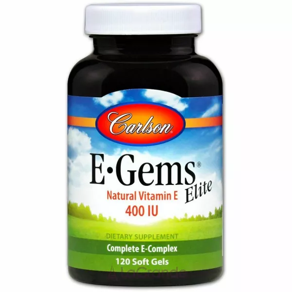 Carlson E-Gems Elite 400 IU ³���� E 400 ��