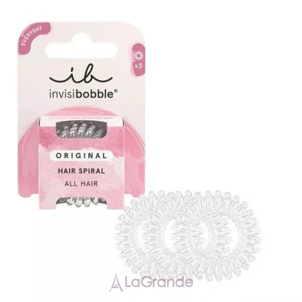 Invisibobble Original Crystal Clear ���� �����-�������� ��� �������, ��������