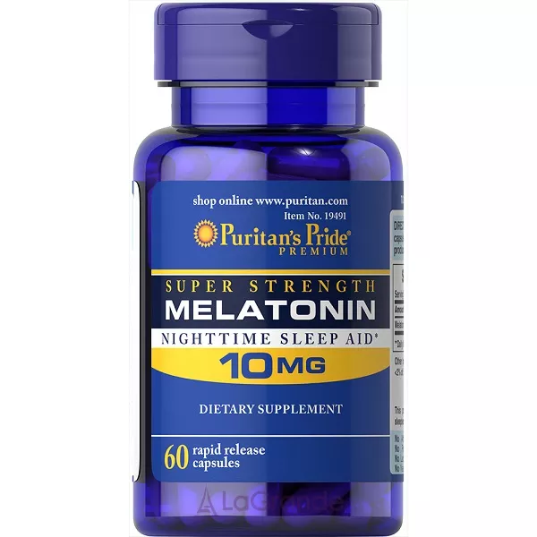 Puritan's Pride Melatonin 10 Mg ������� ������� �����������