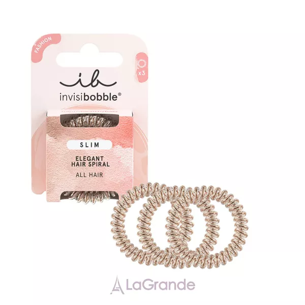 Invisibobble Slim Bronze Me Pretty ����� ������� ��� �����, ��������� ���������