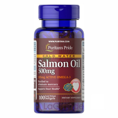 Puritan's Pride Salmon Oil 500 mg    