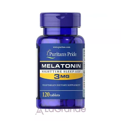 Puritan's Pride Melatonin 3 mg   